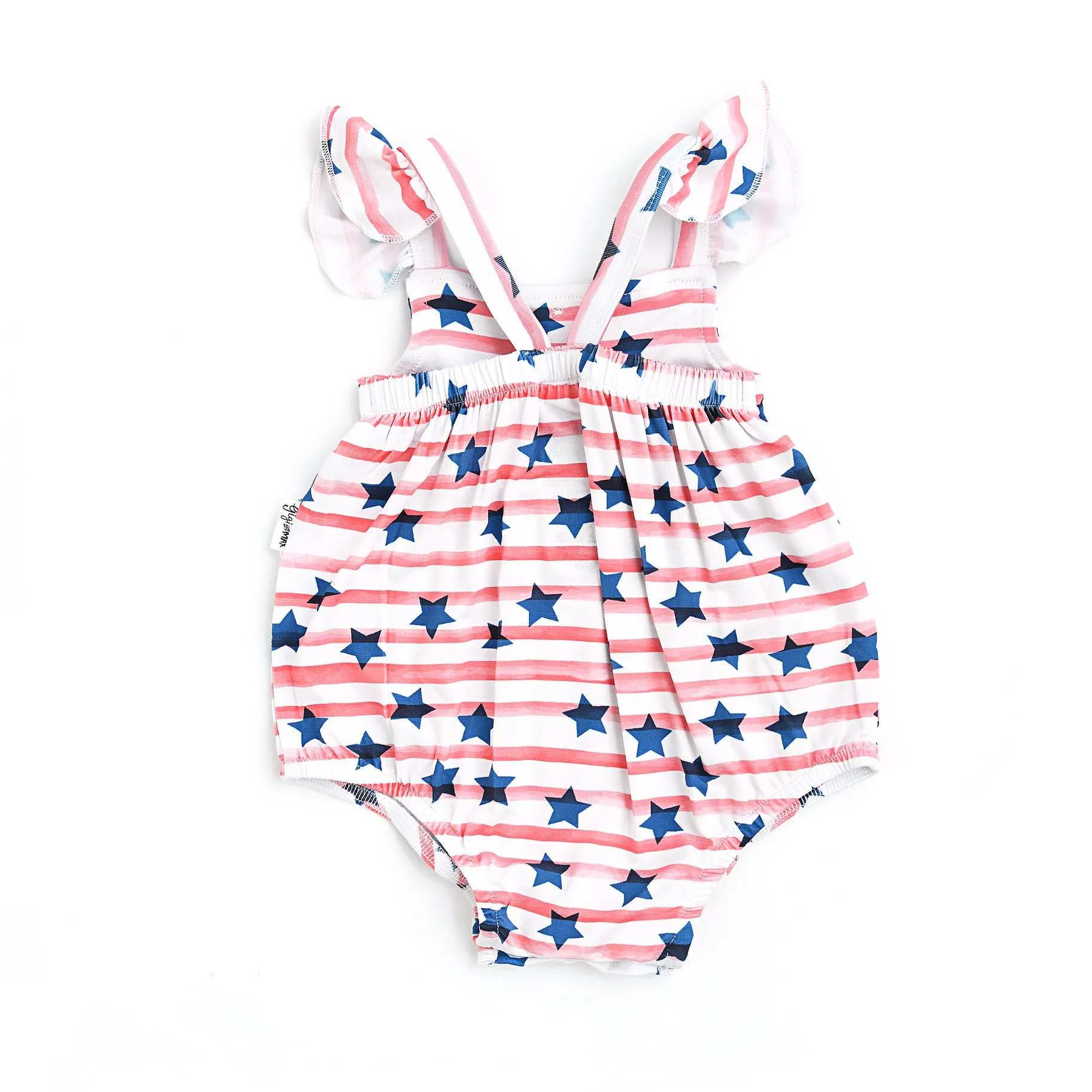 Gigi and Max Liberty Bubble Romper