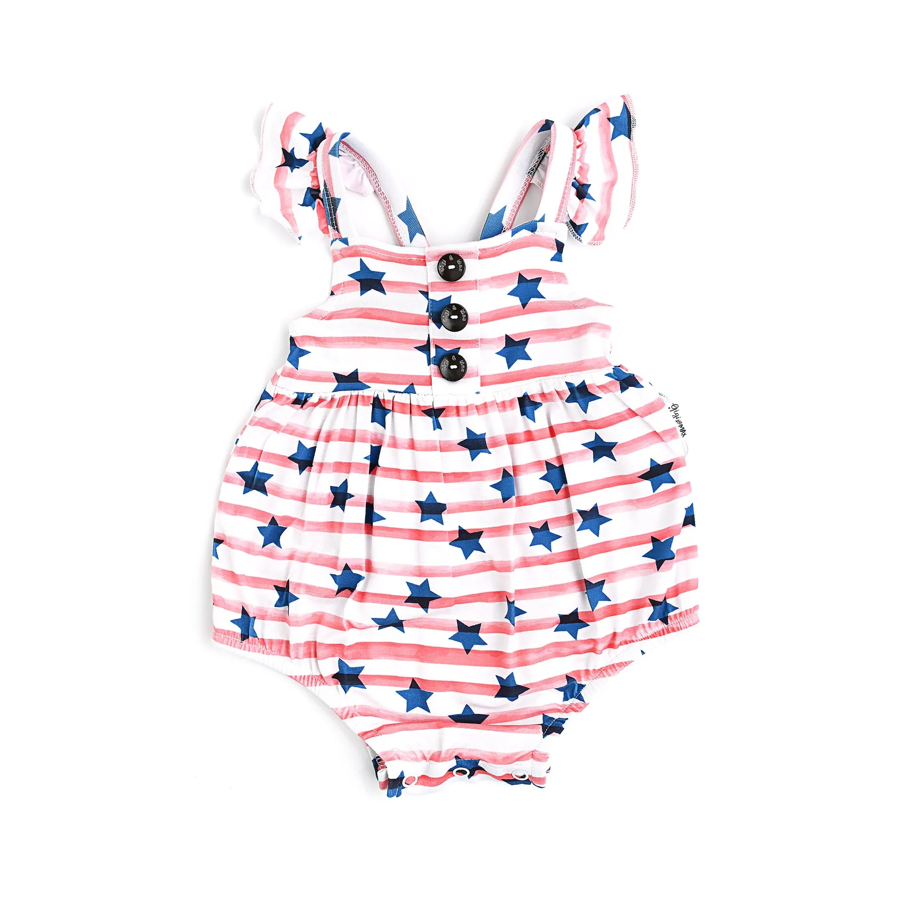 Gigi and Max Liberty Bubble Romper