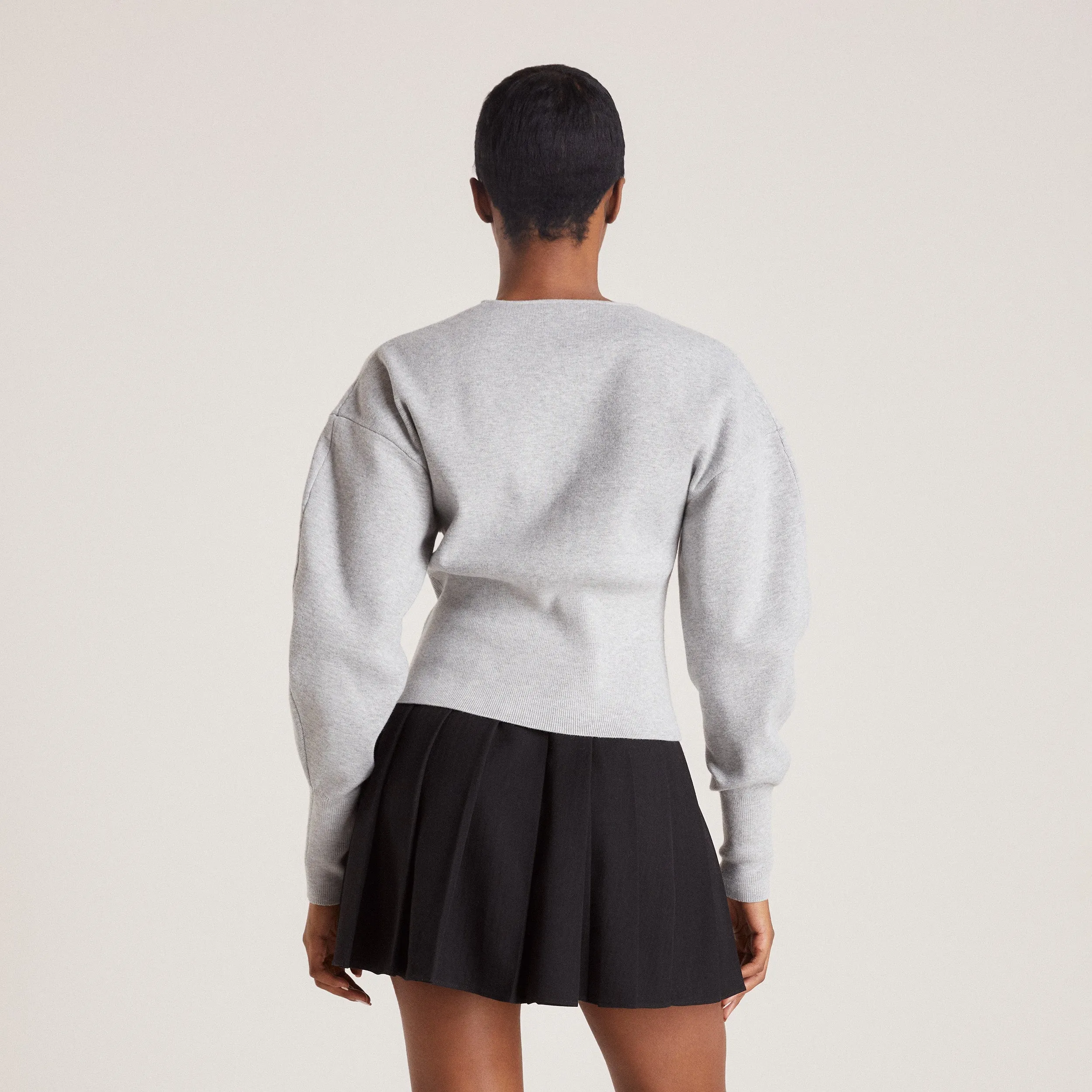 Gilet Ajusté - Gris Clair
