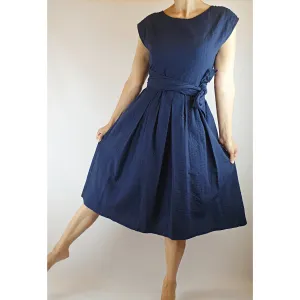 Gorman navy wrap summer dress size 8