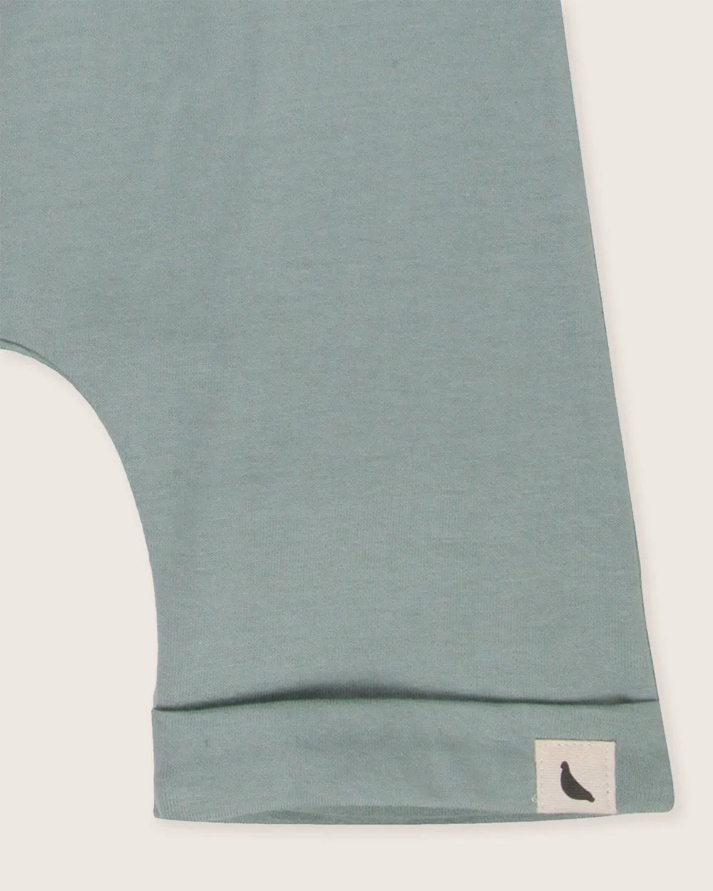 Green Pond Bear Face Print Jumpsuit