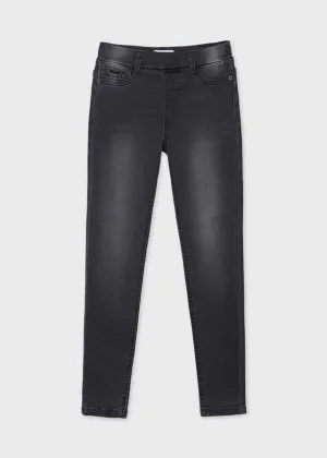 Grey Wash Denim Jeggings 578