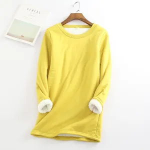 Hanna – Comfy Fleece Women’s Winter Sweater