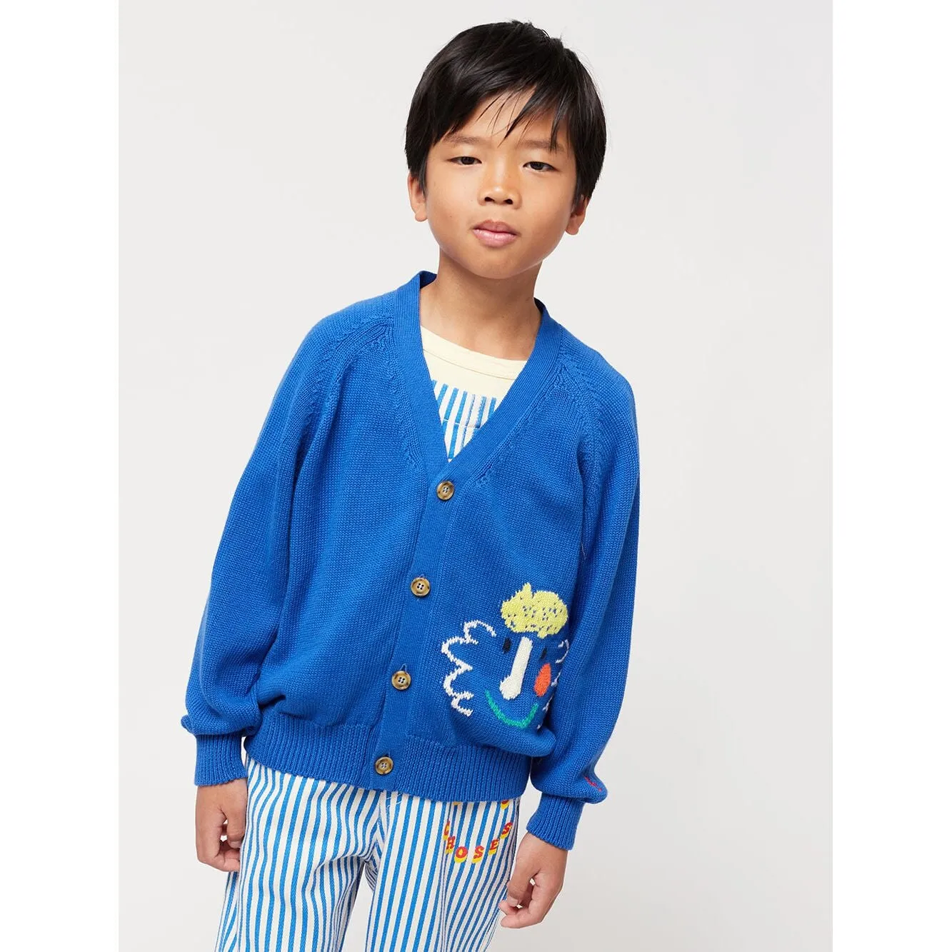 Happy Mask Cardigan