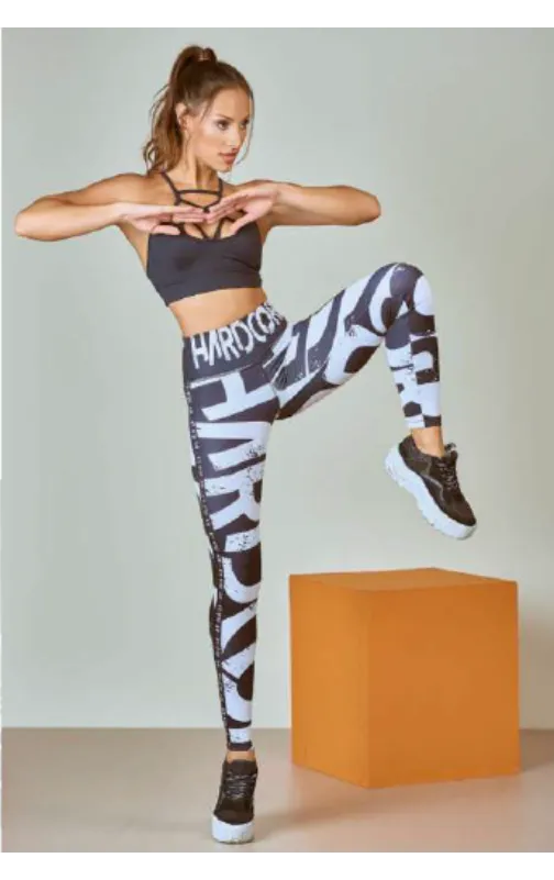 Hardcore Modern Bicolor Grey Leggings