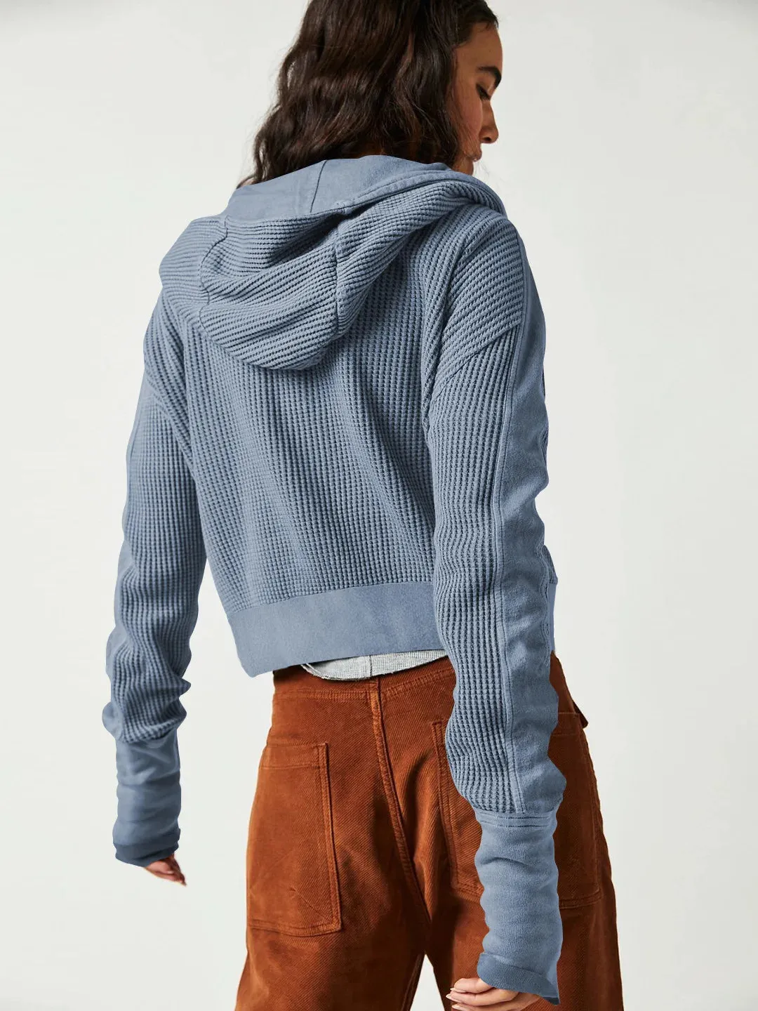 Harriet/ Urban Cropped Hoodie