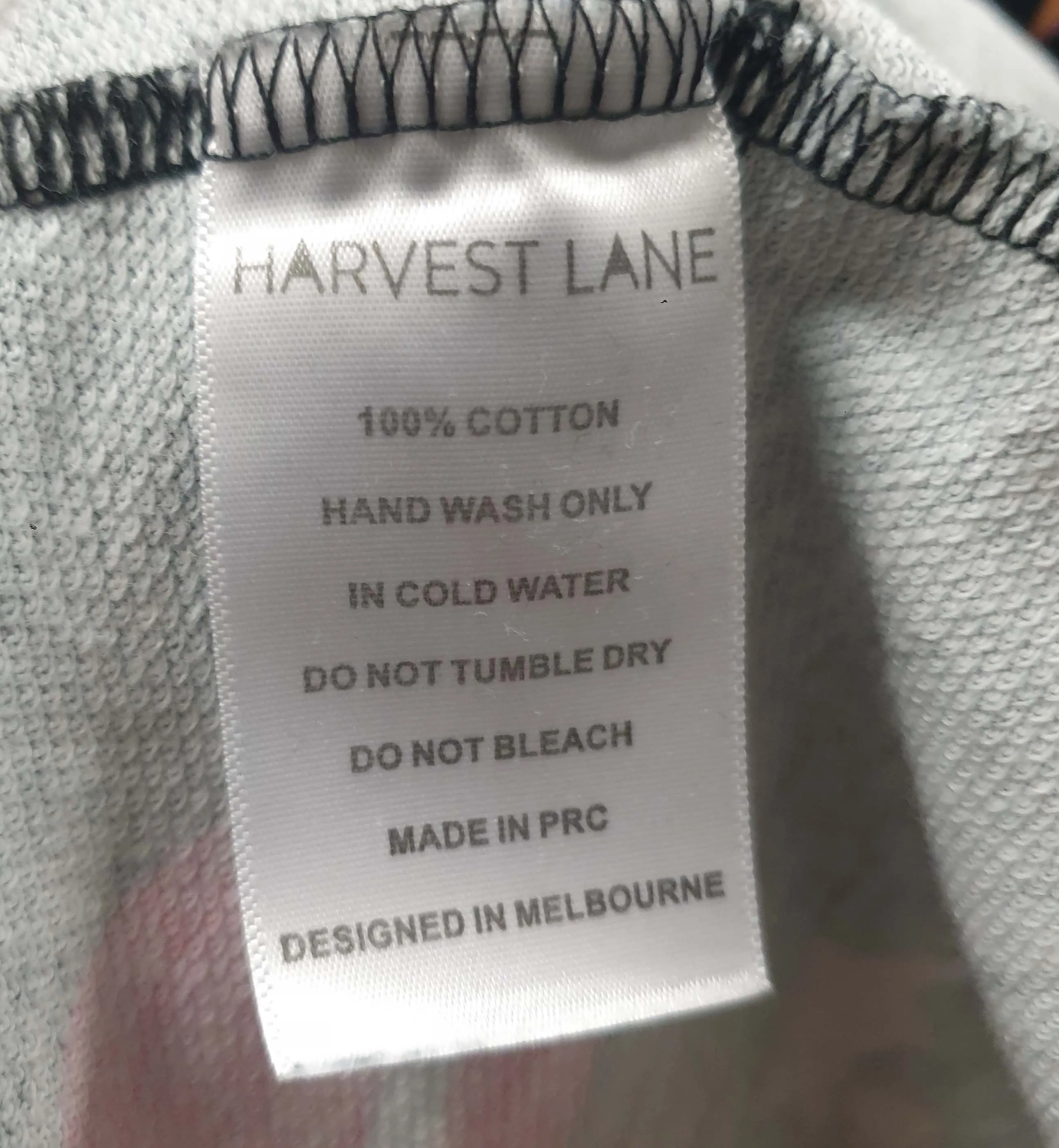 Harvest Lane planet print long sleeve dress size 12