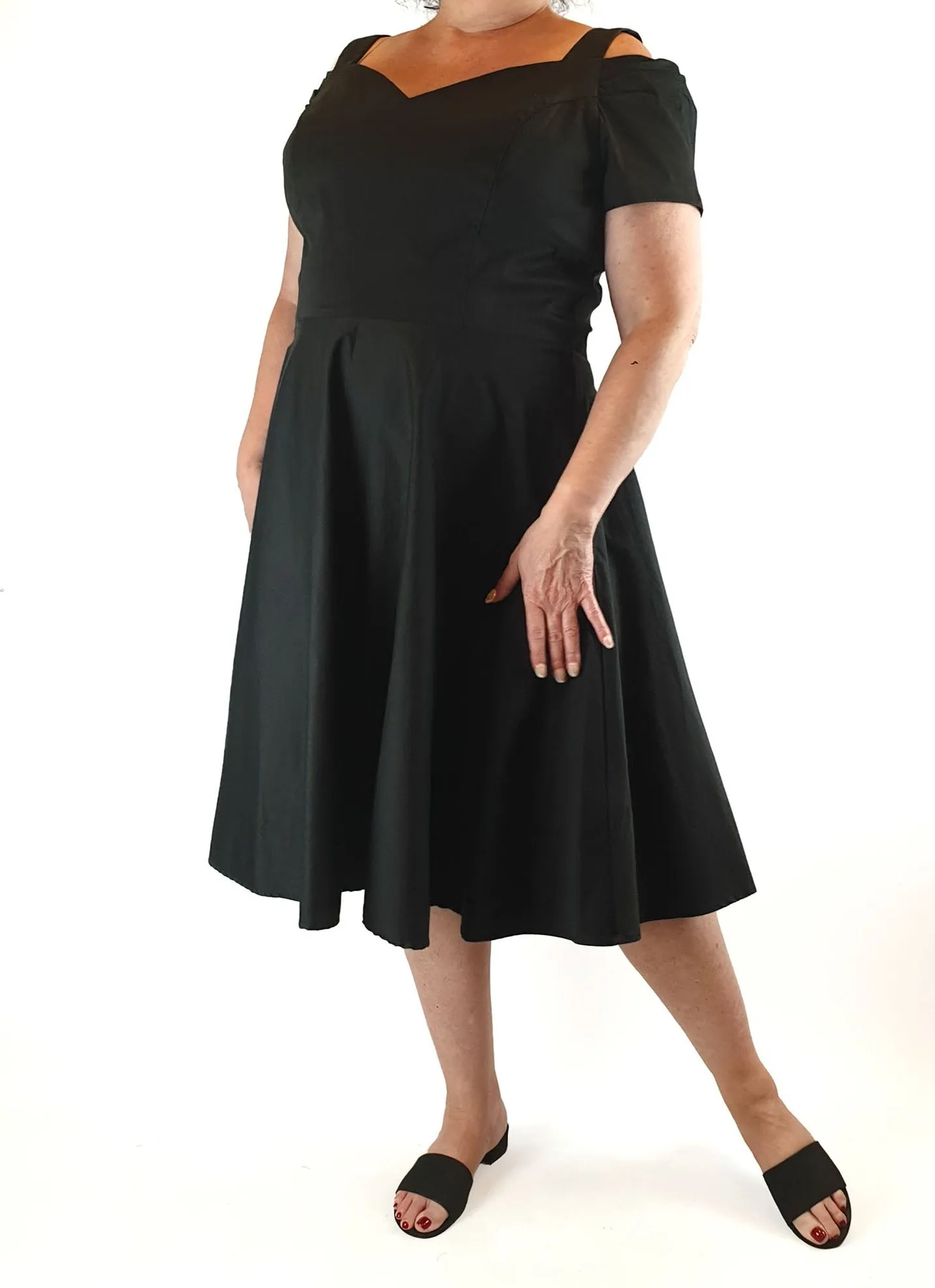 Hell Bunny black dress size 3XL