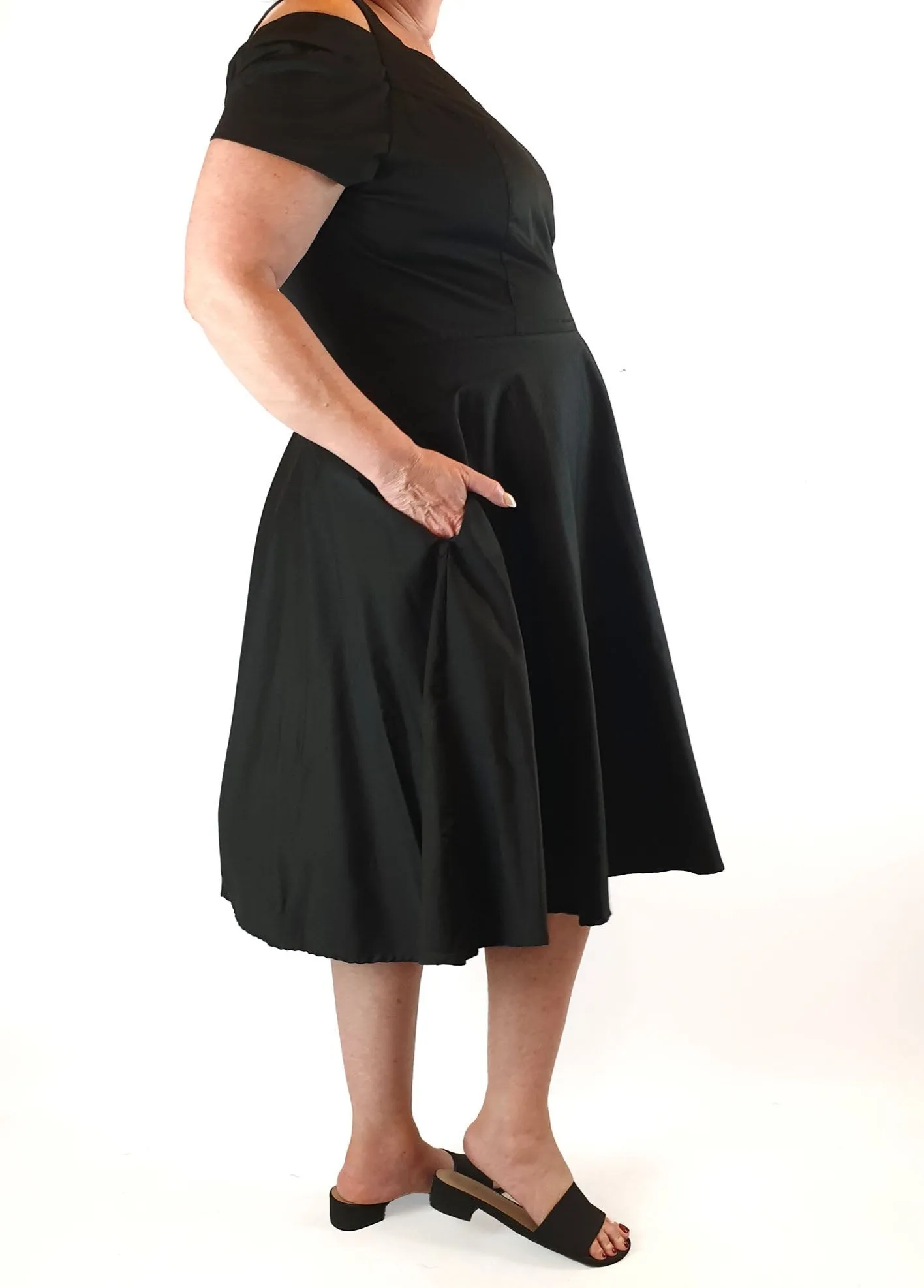 Hell Bunny black dress size 3XL