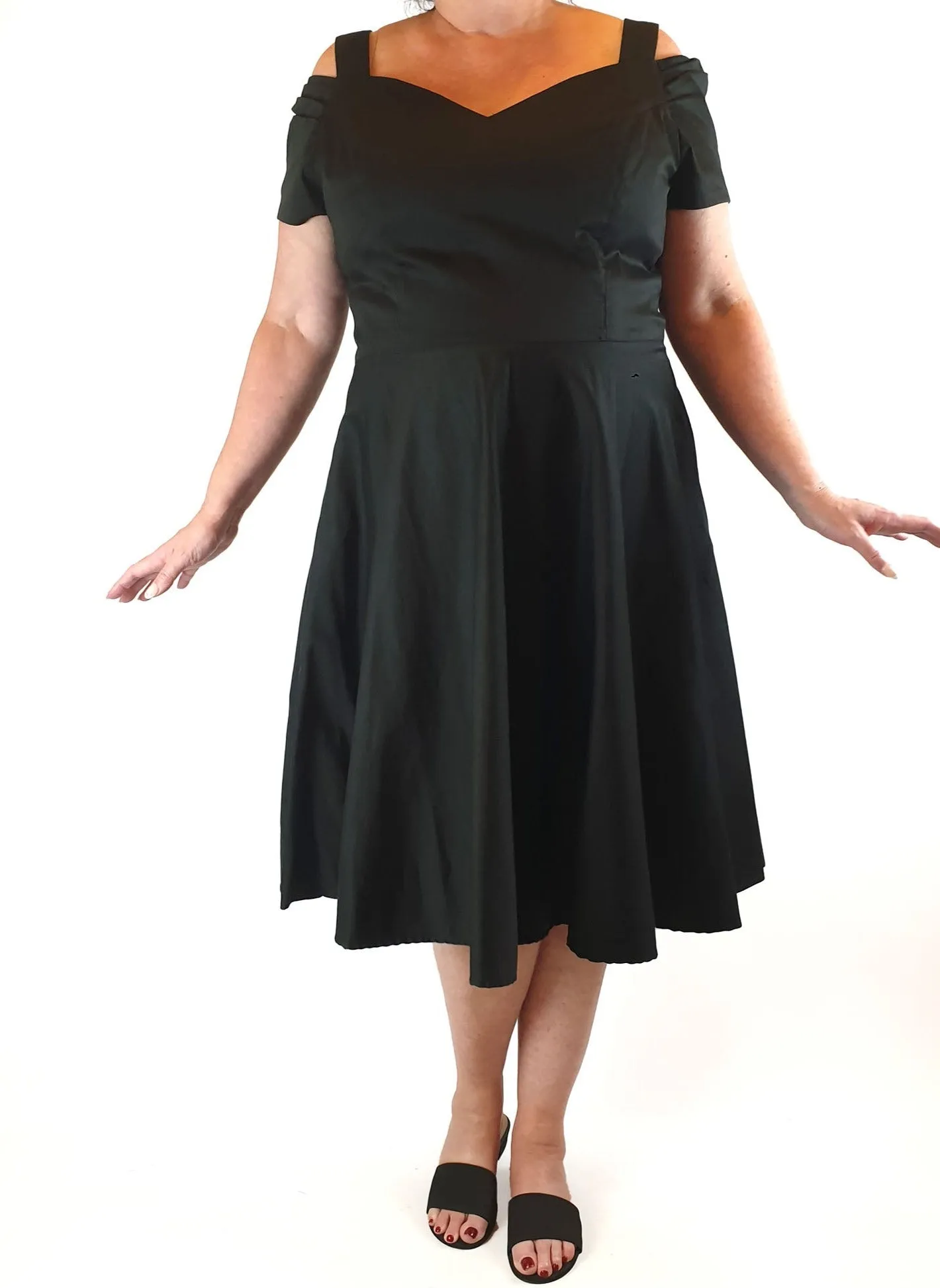 Hell Bunny black dress size 3XL