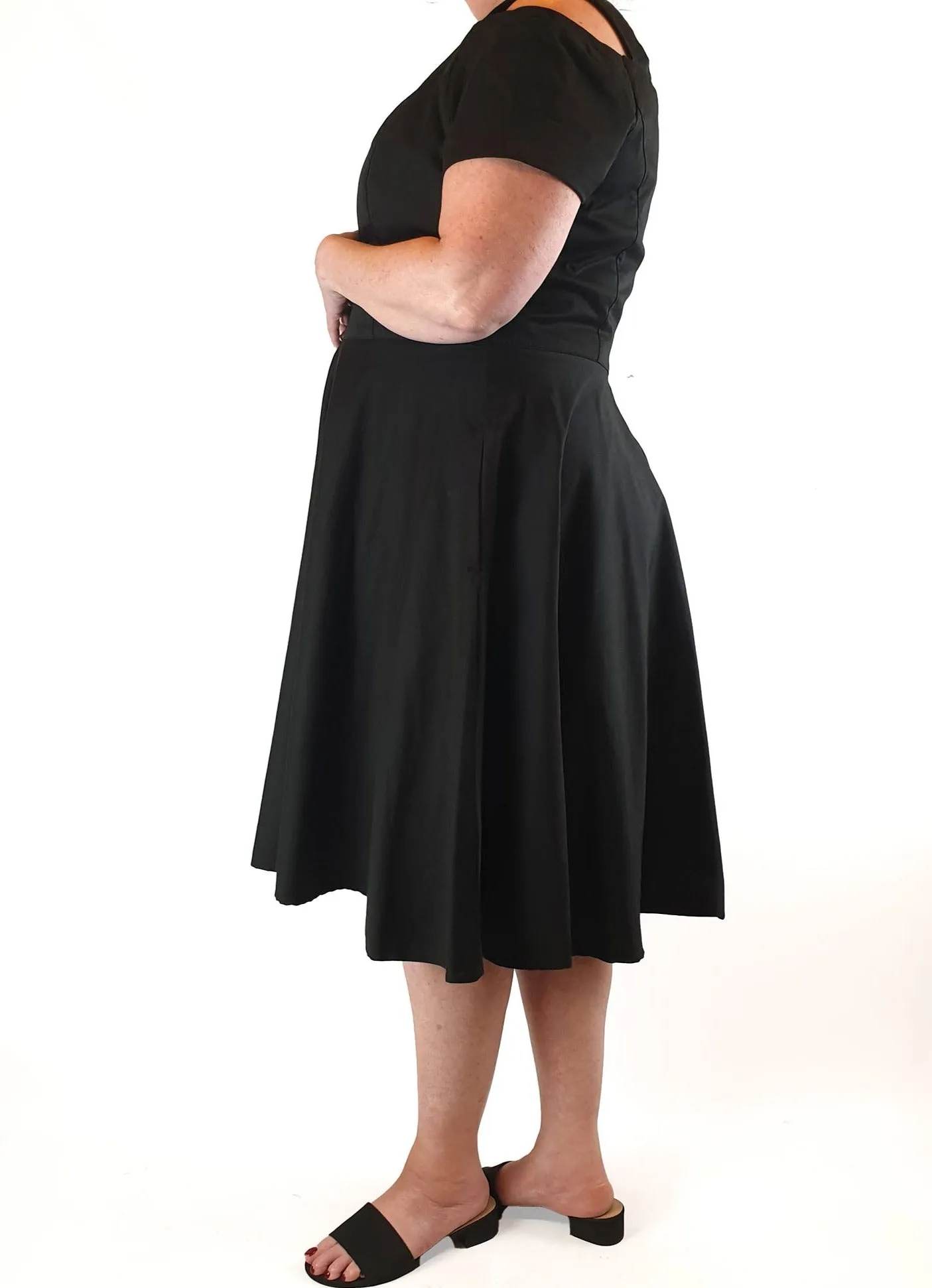 Hell Bunny black dress size 3XL