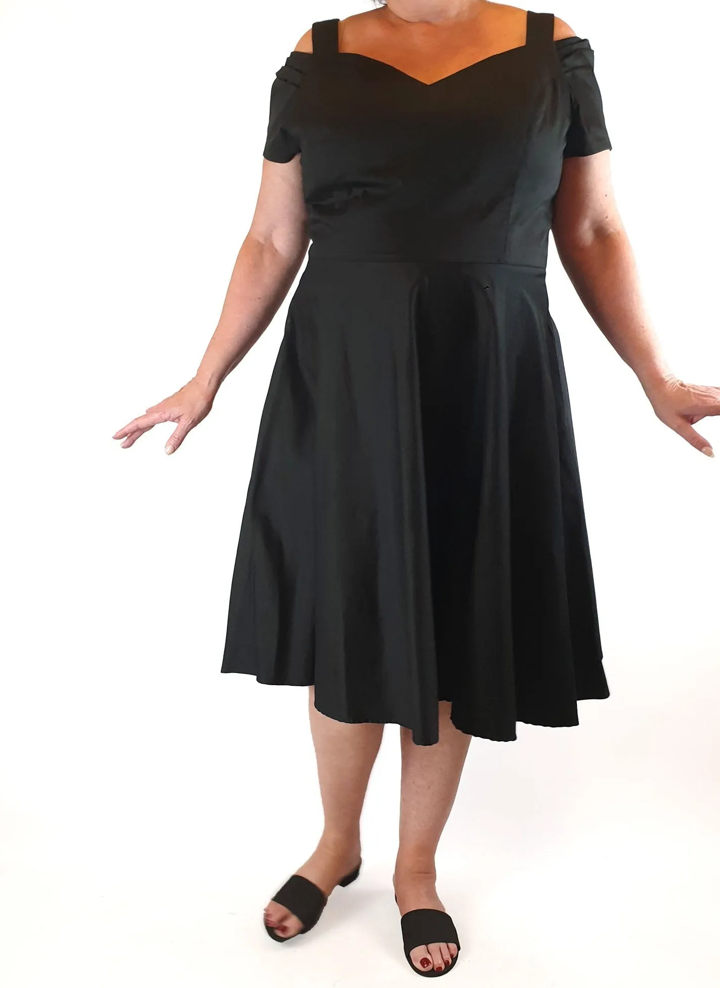 Hell Bunny black dress size 3XL
