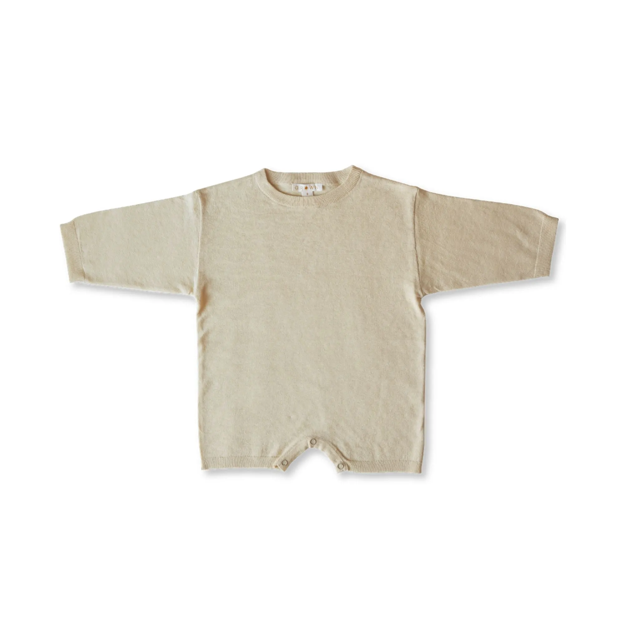 Hemp Oversized Playsuit - Lemonade