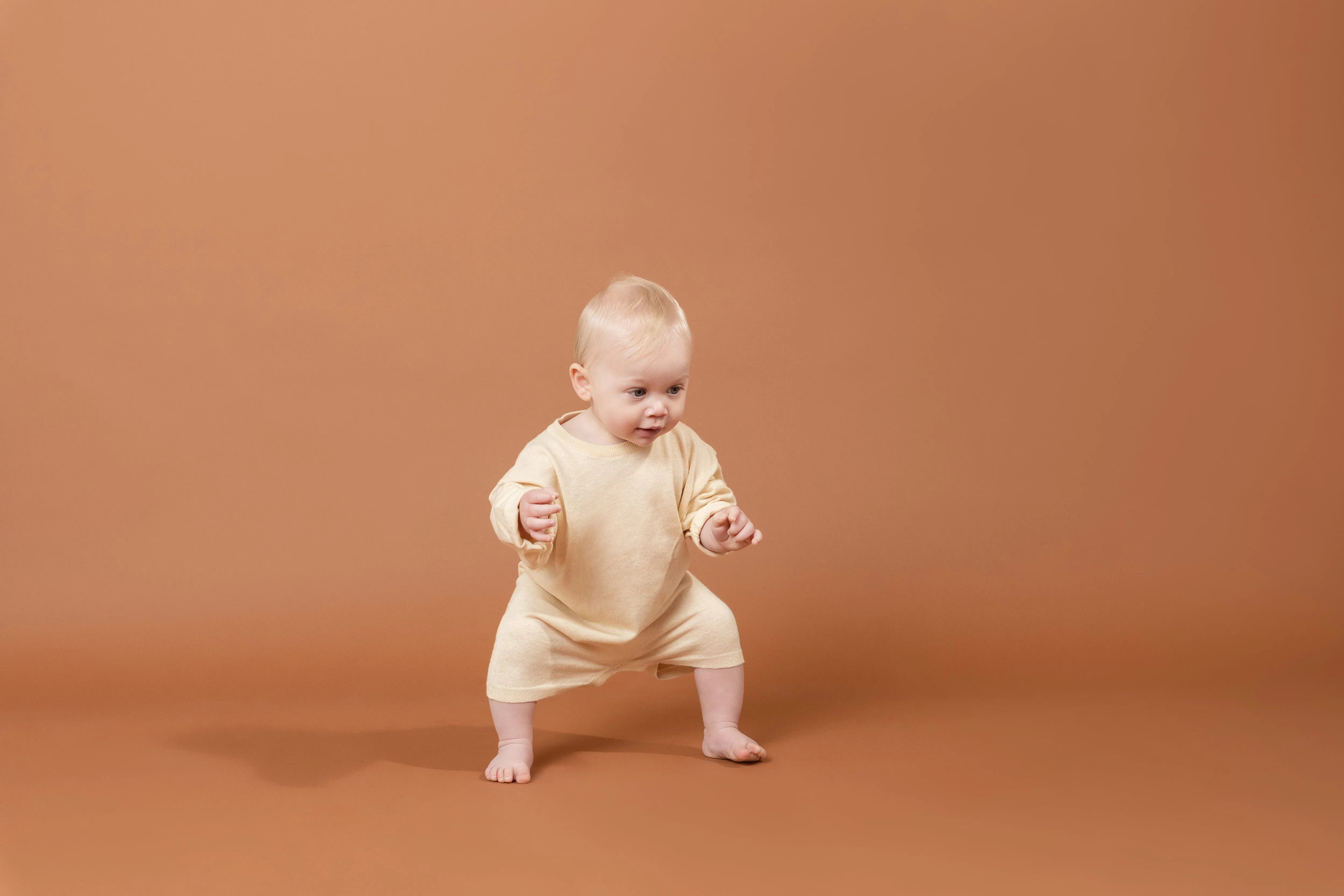 Hemp Oversized Playsuit - Lemonade