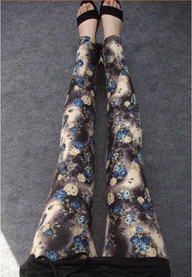 High 16 COLOURS Women's girl's casual High Elastic printed Leggings Fitness Comfortable leggins pants LG023