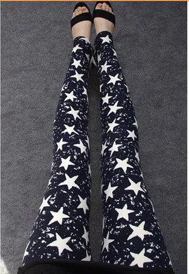 High 16 COLOURS Women's girl's casual High Elastic printed Leggings Fitness Comfortable leggins pants LG023