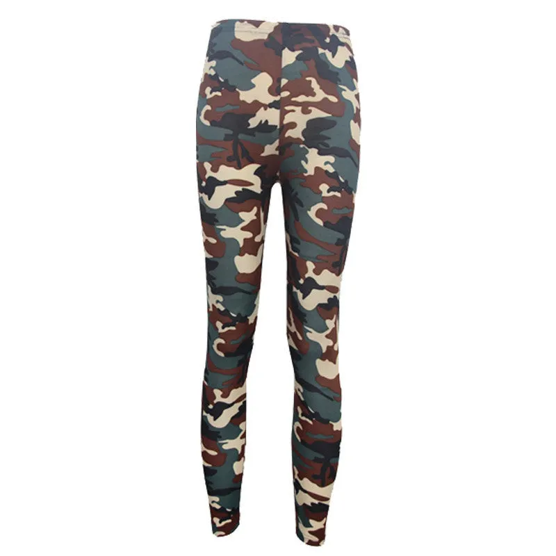 High 16 COLOURS Women's girl's casual High Elastic printed Leggings Fitness Comfortable leggins pants LG023