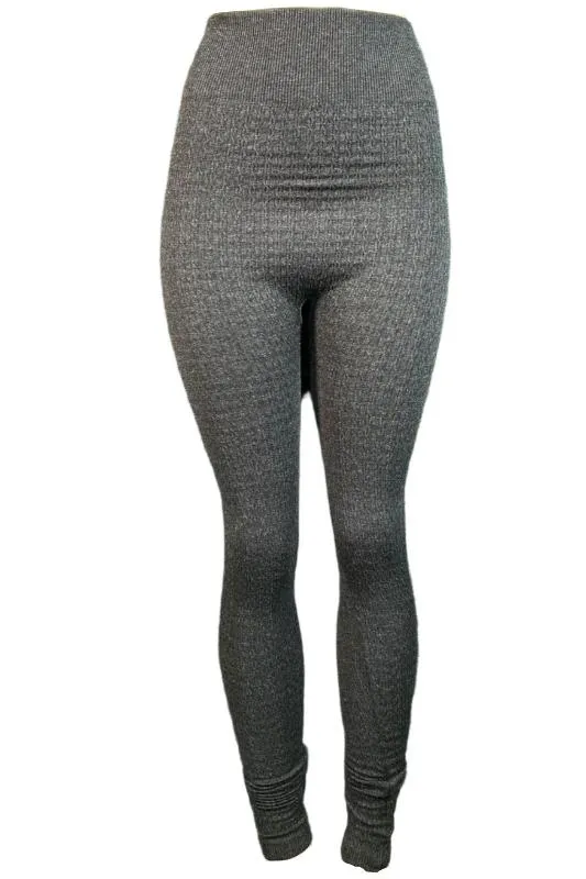 High Rise Knit Leggings