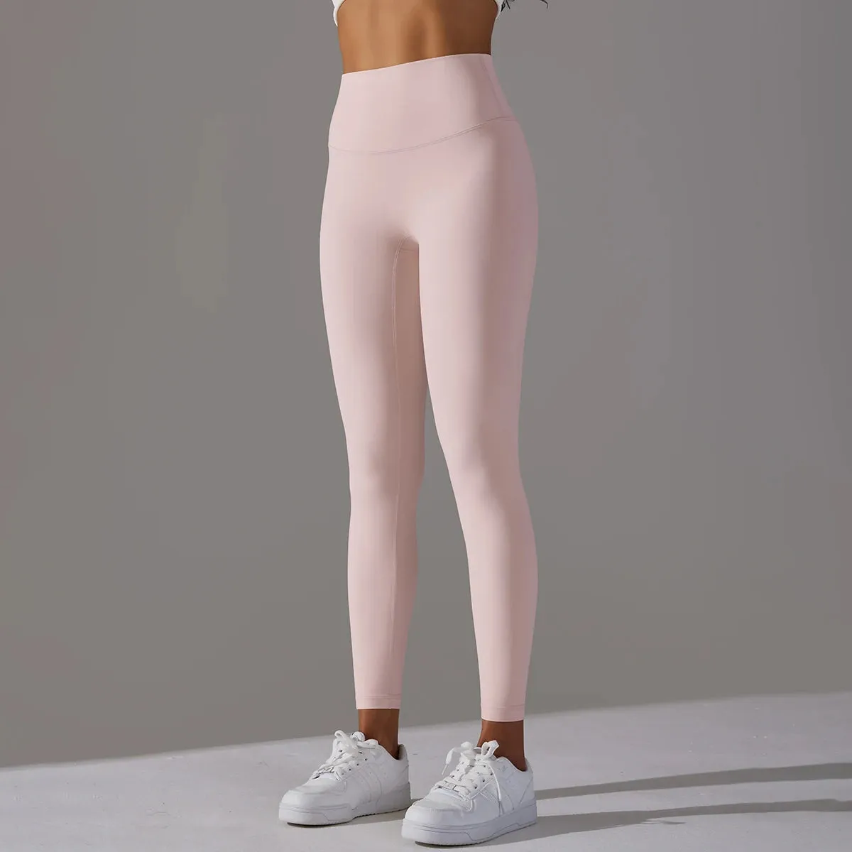 High Waist Naked Feeling Leggings - Women's Fitness Running Yoga Pants