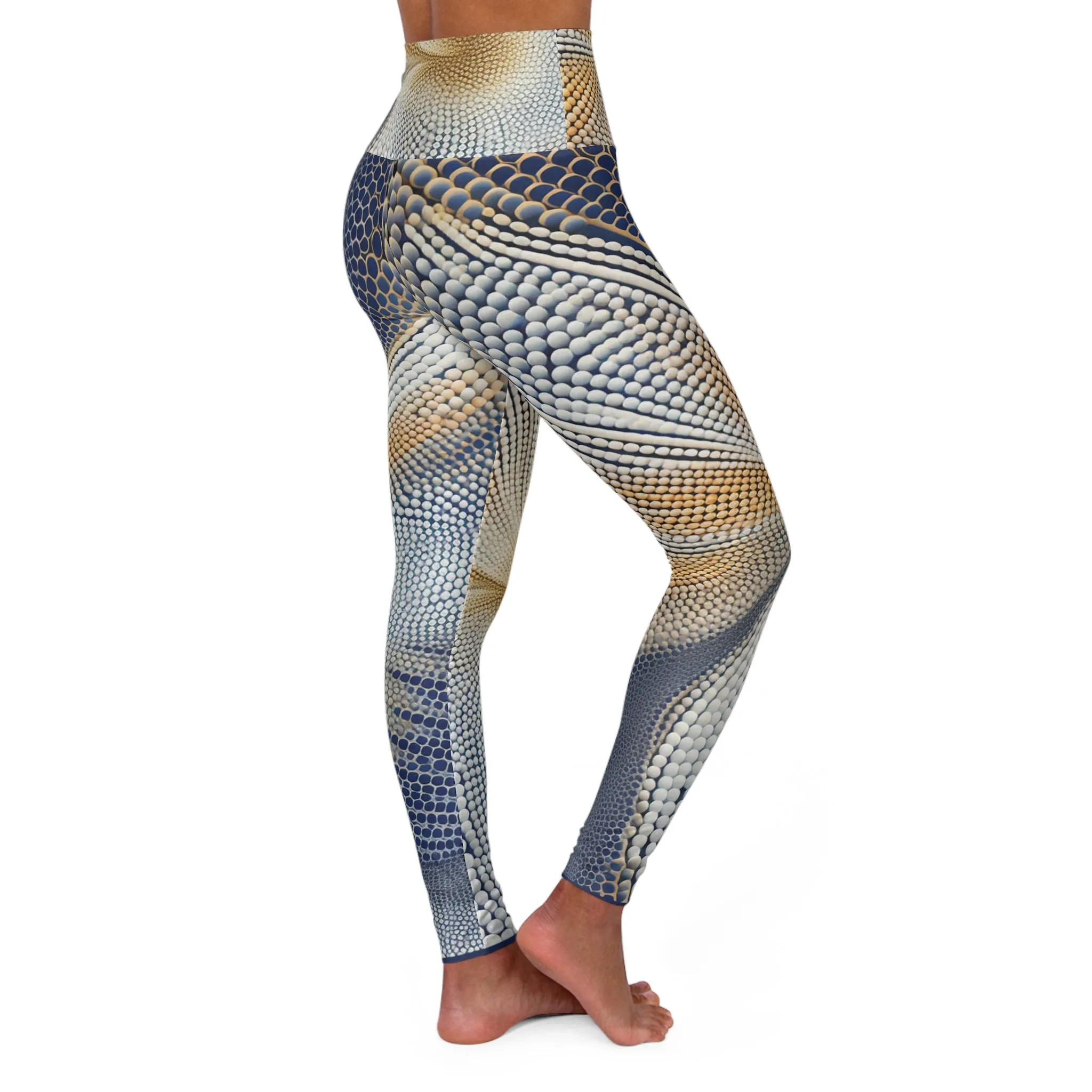 High Waisted Leggings - Romanticism.