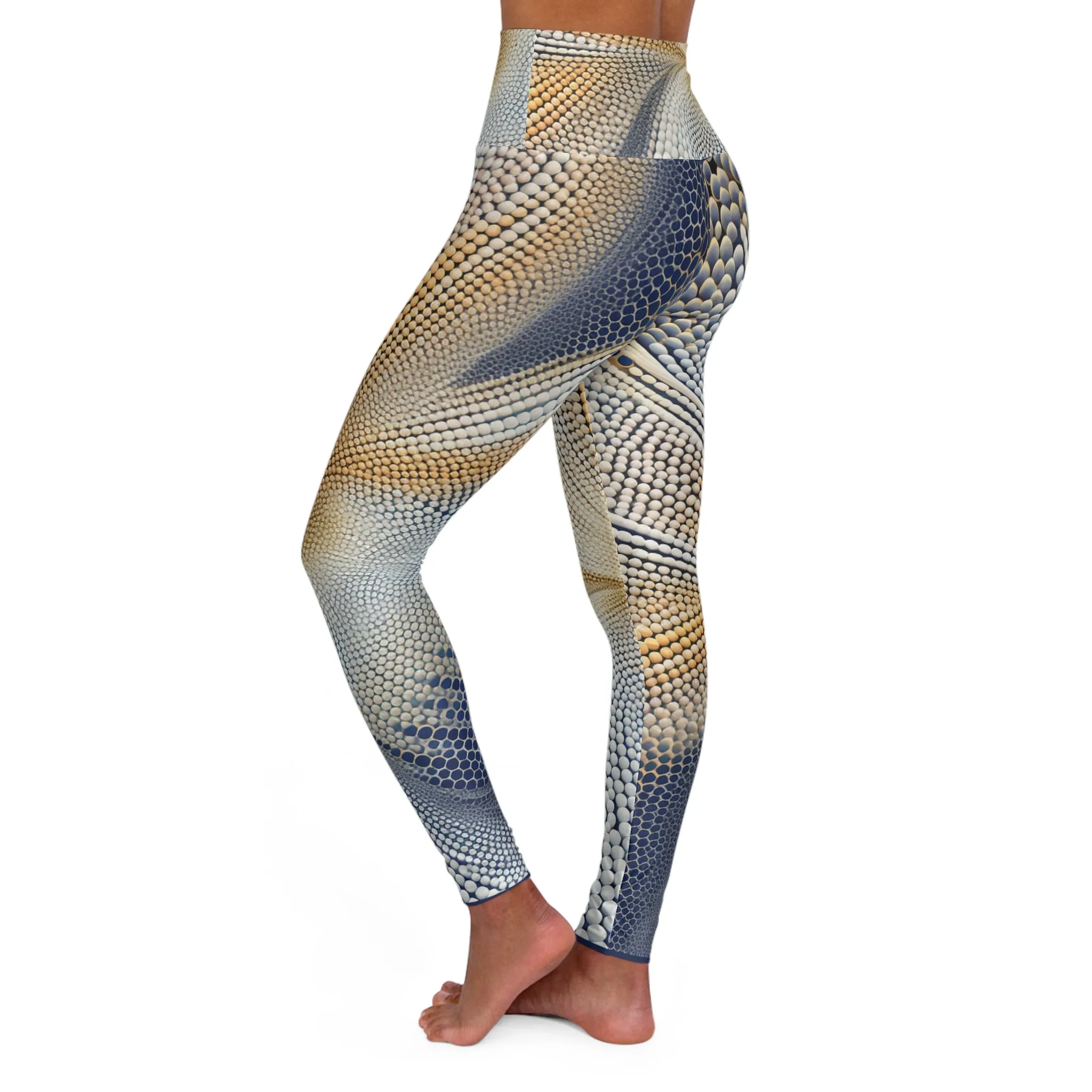 High Waisted Leggings - Romanticism.