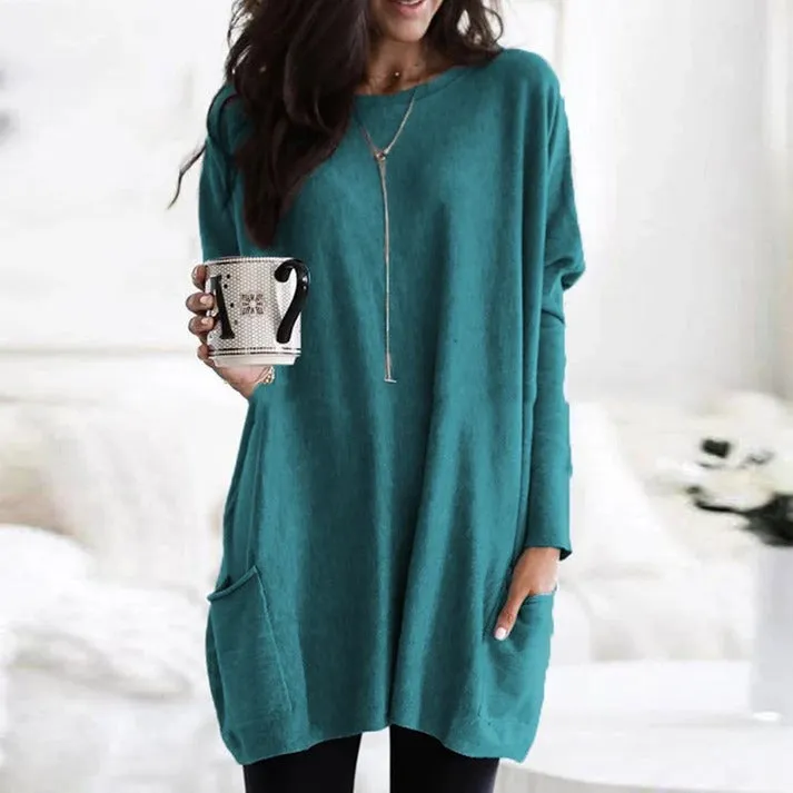 Honey – Elegant Women's Long Sweater
