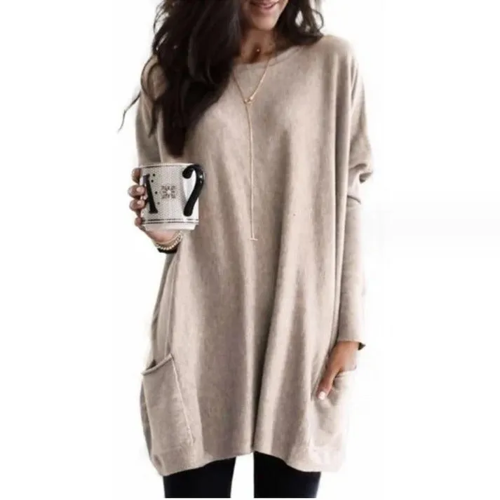 Honey – Elegant Women's Long Sweater