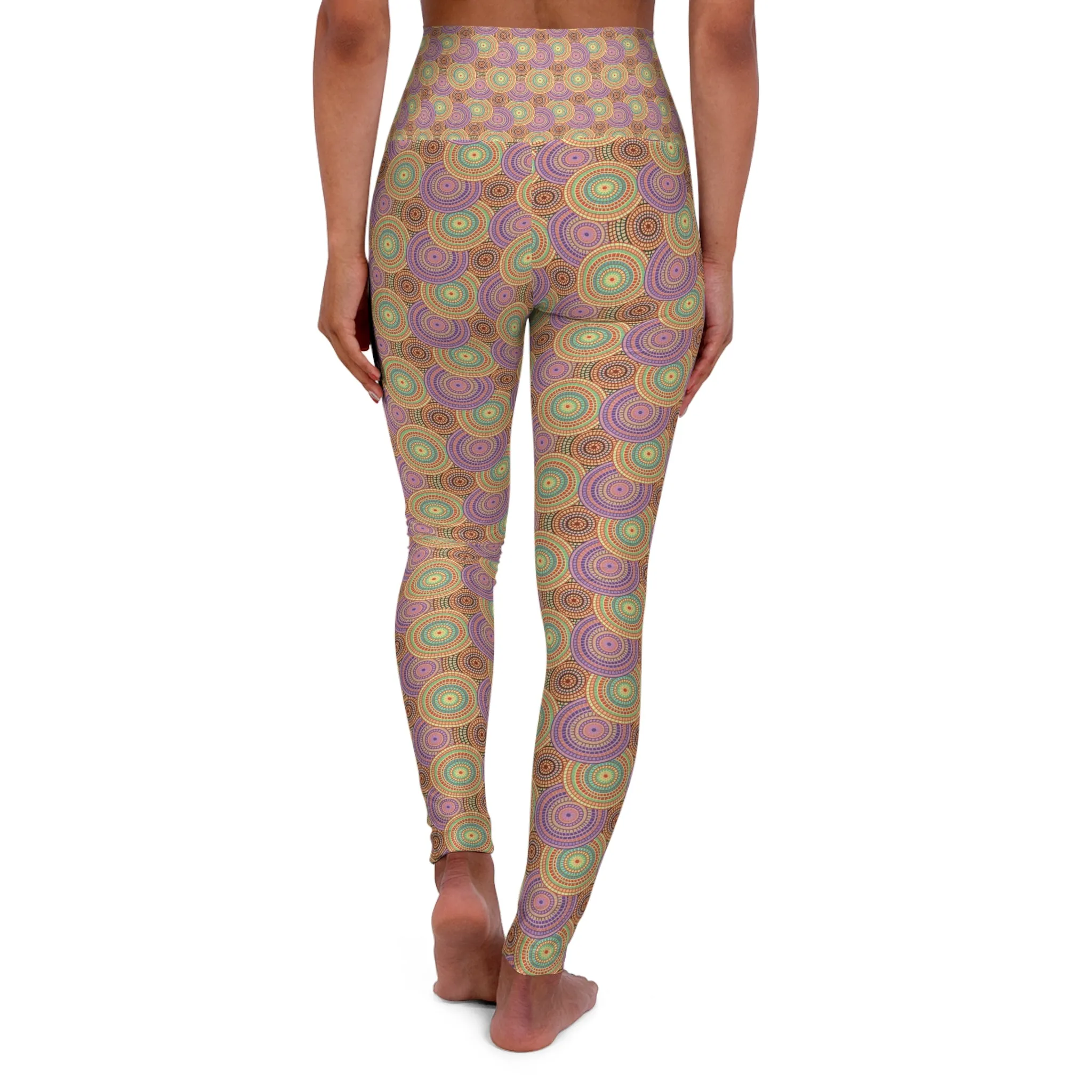 I Love Indigenous | High Waisted Yoga Leggings For Women | Activewear