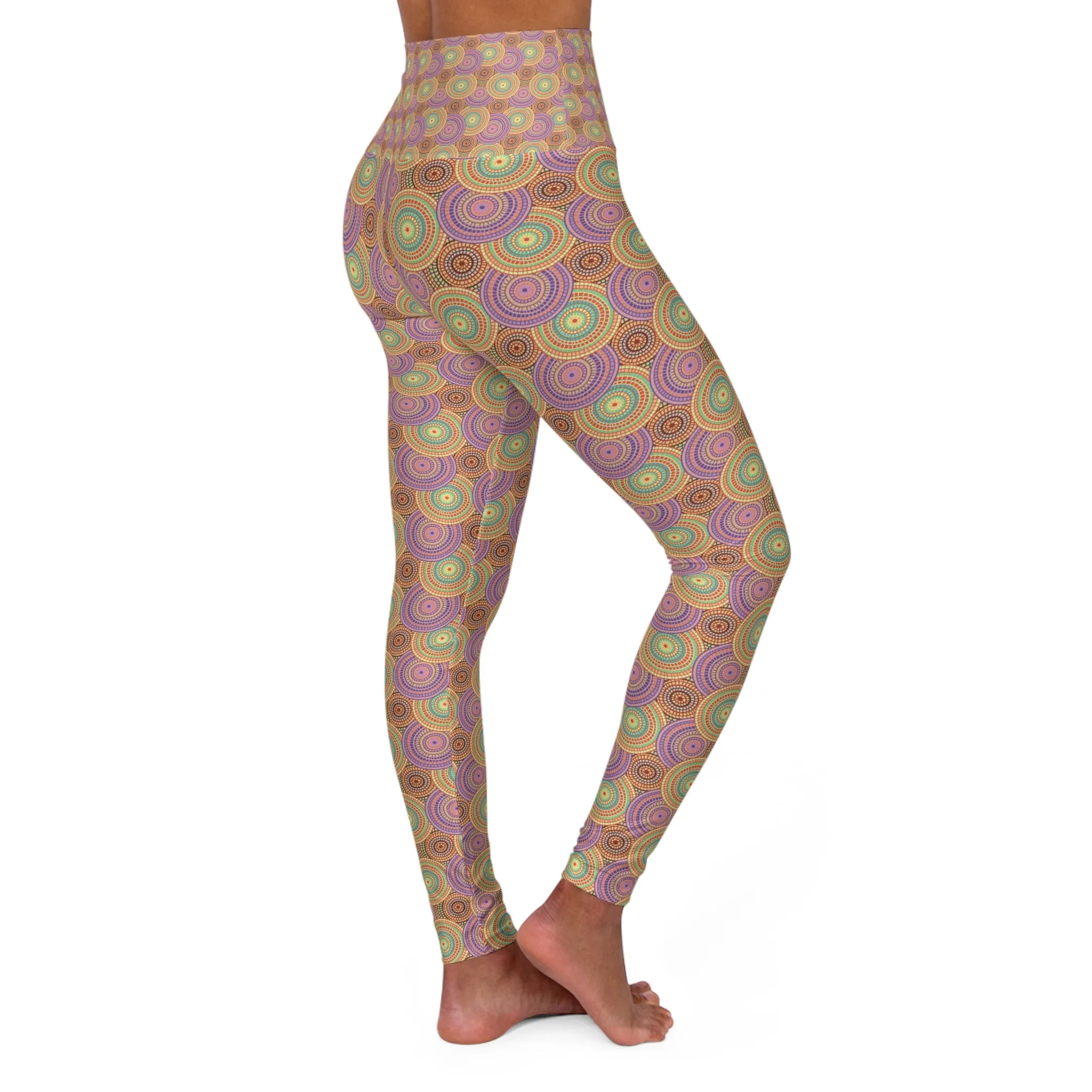 I Love Indigenous | High Waisted Yoga Leggings For Women | Activewear