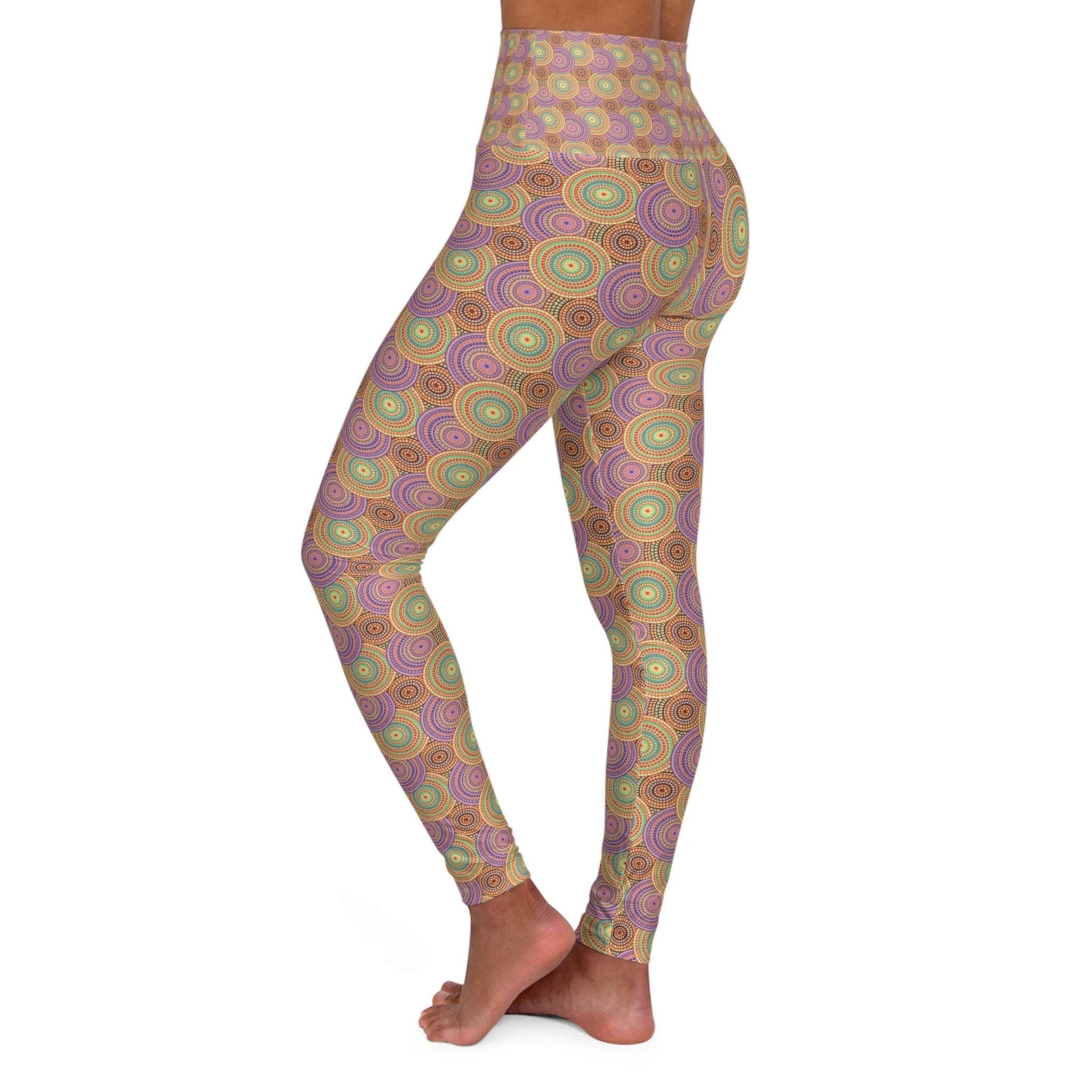 I Love Indigenous | High Waisted Yoga Leggings For Women | Activewear
