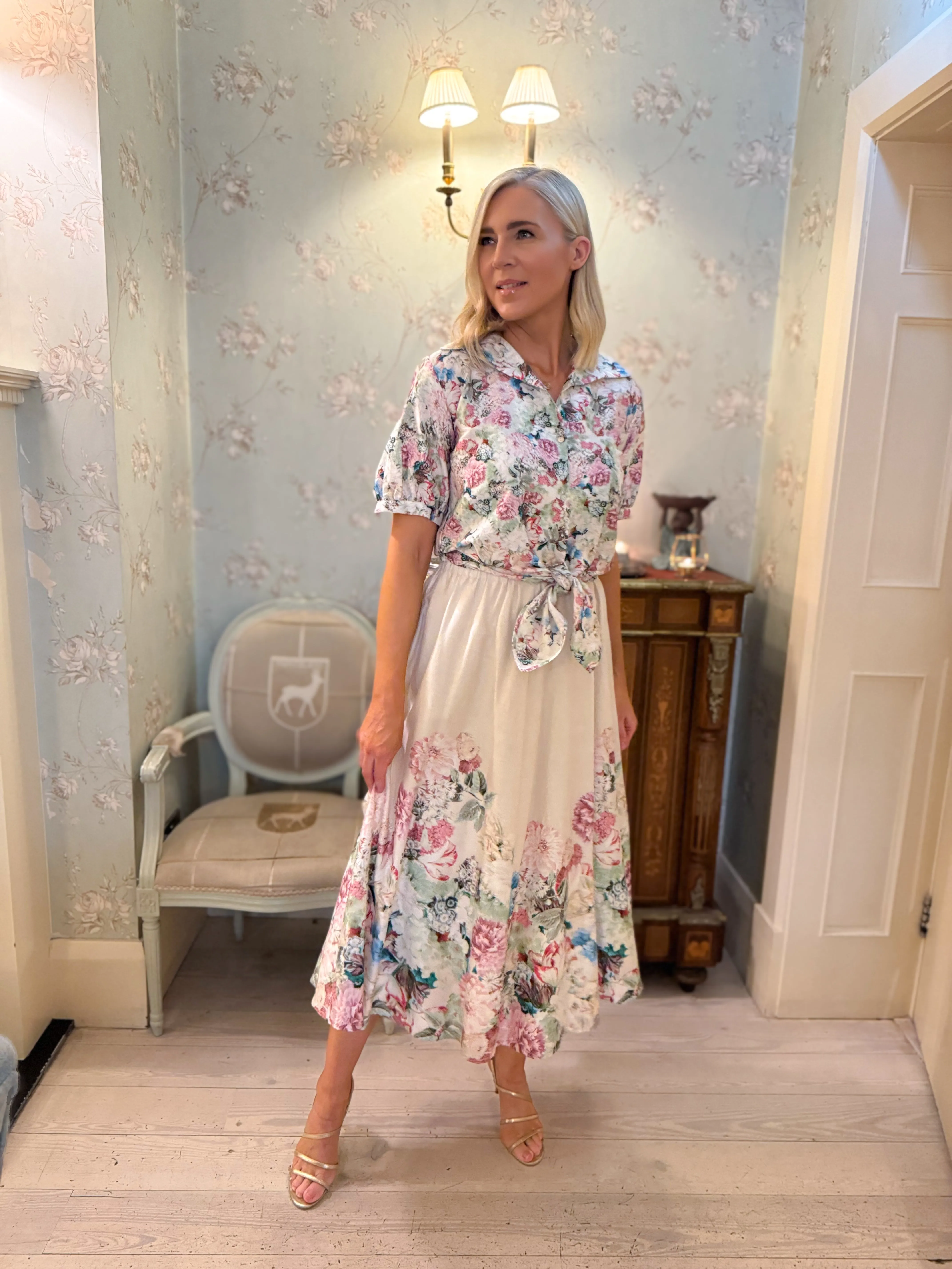 Iblues Maura Floral Print Shirt