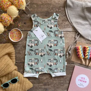 Ice Cream Van Short Romper | Ready To Post