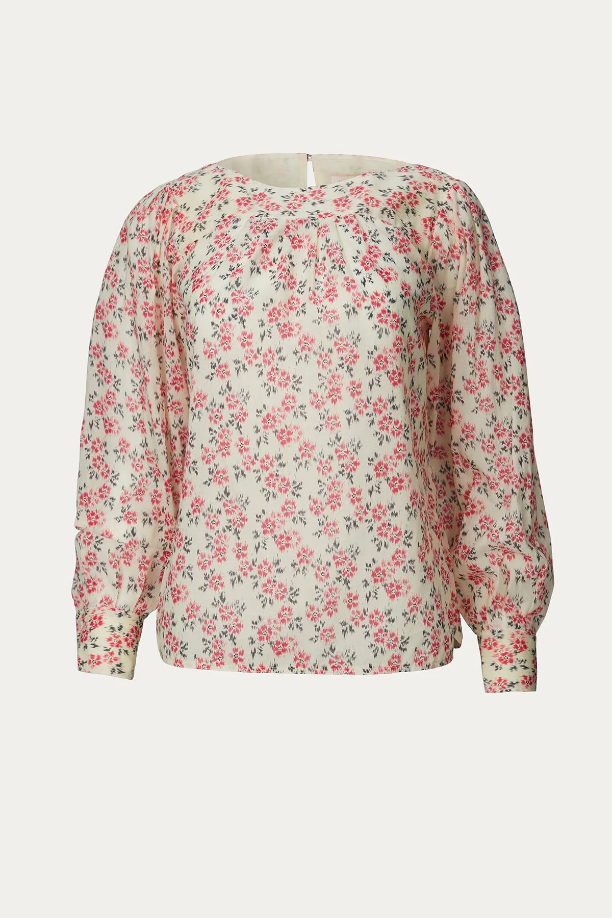 IKAT LONG SLEEVE FLEUR BLOUSE
