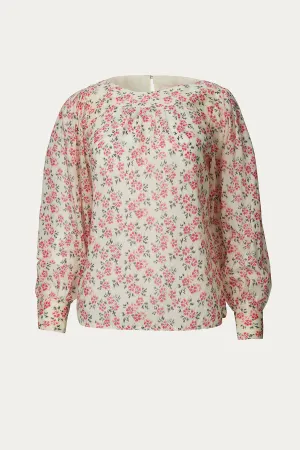IKAT LONG SLEEVE FLEUR BLOUSE
