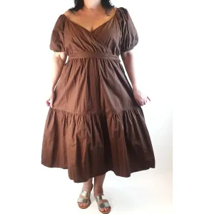 Influence brown cotton dress size 20