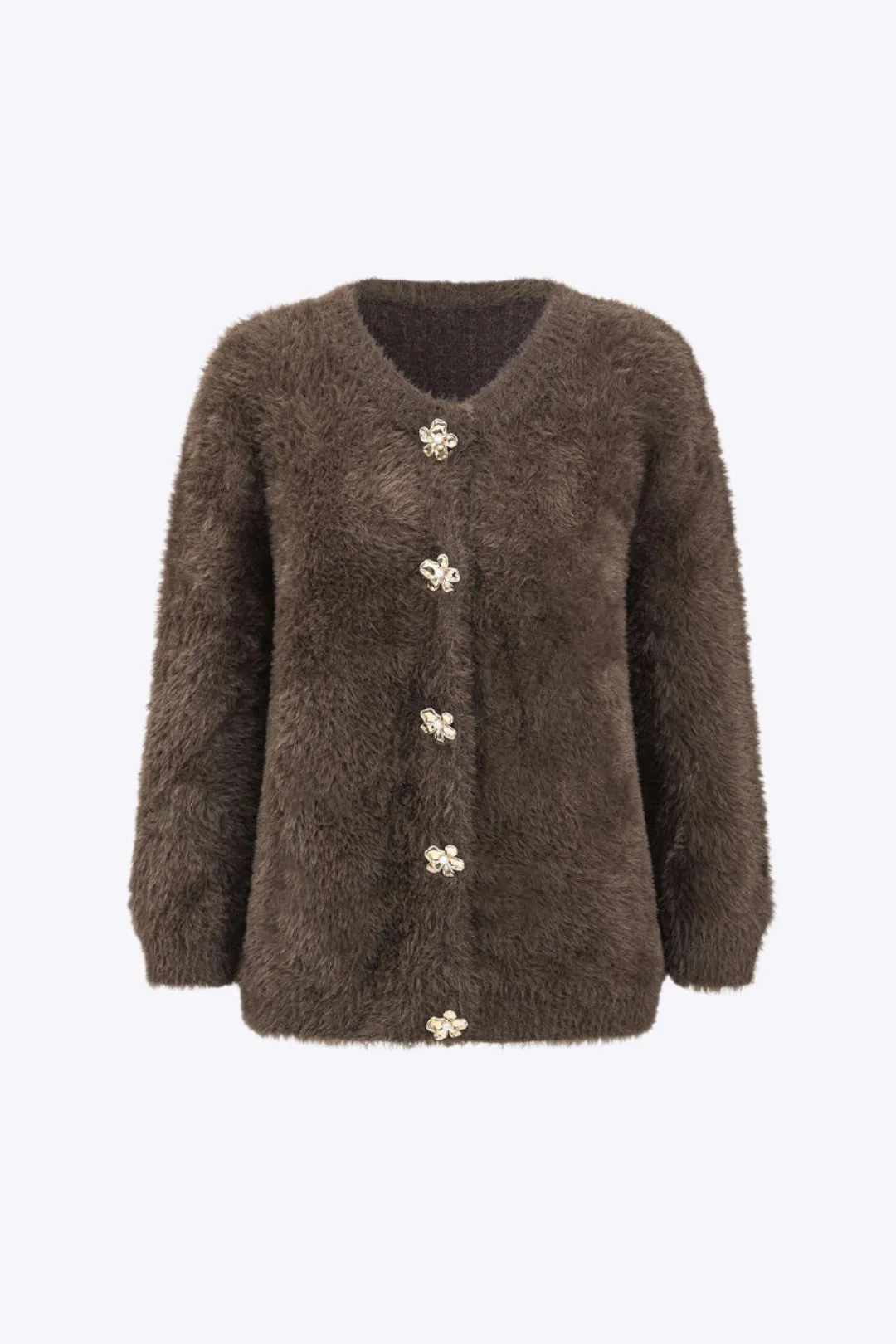 Isabel - Timeless Knitted Style Woman's Long Sleeve Cardigan