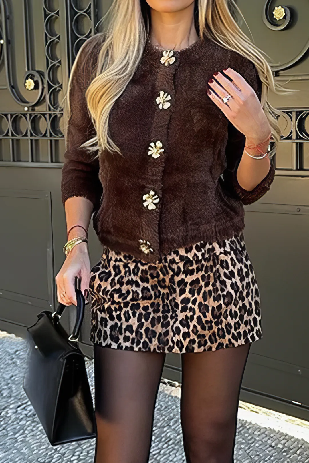 Isabel - Timeless Knitted Style Woman's Long Sleeve Cardigan