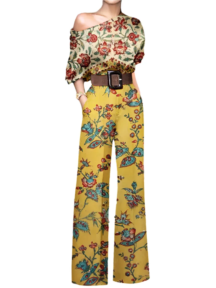 Isabella – Casual One-Shoulder Women's Jumpsuit