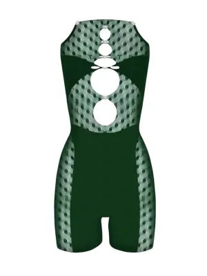 Jetta Jumpsuit in Forest Green