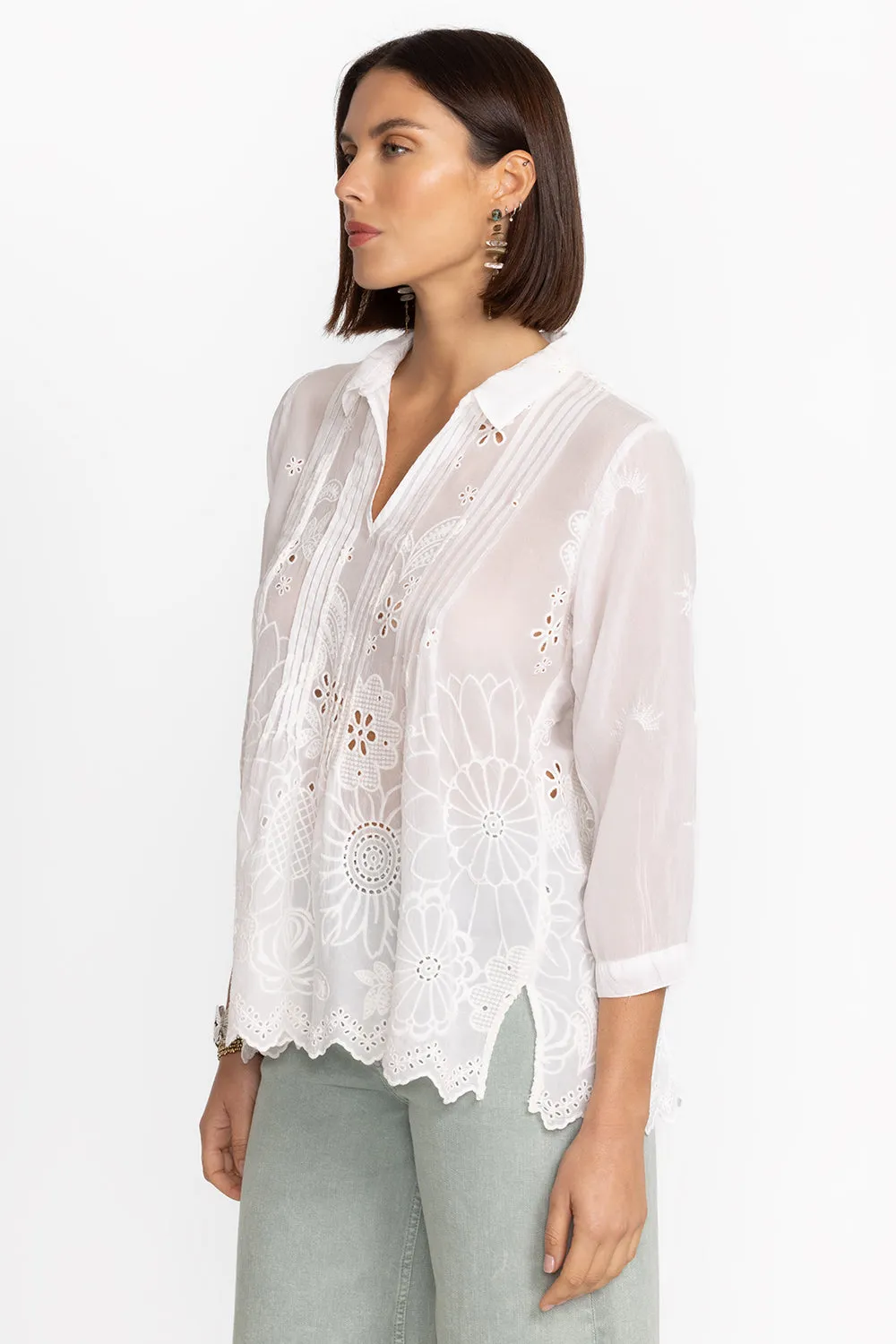 Johnny Was Lemmi Blouse - Jazlynn C15024-4