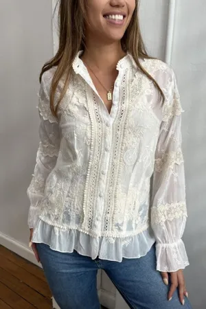 Johnny Was Serene Ryder Blouse C11924-1