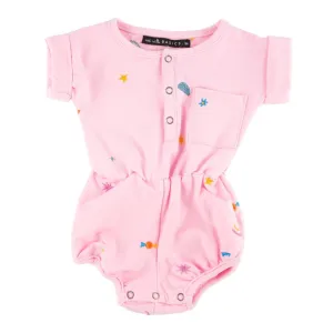 JUDY BUBBLE ROMPER SCRIBBLE
