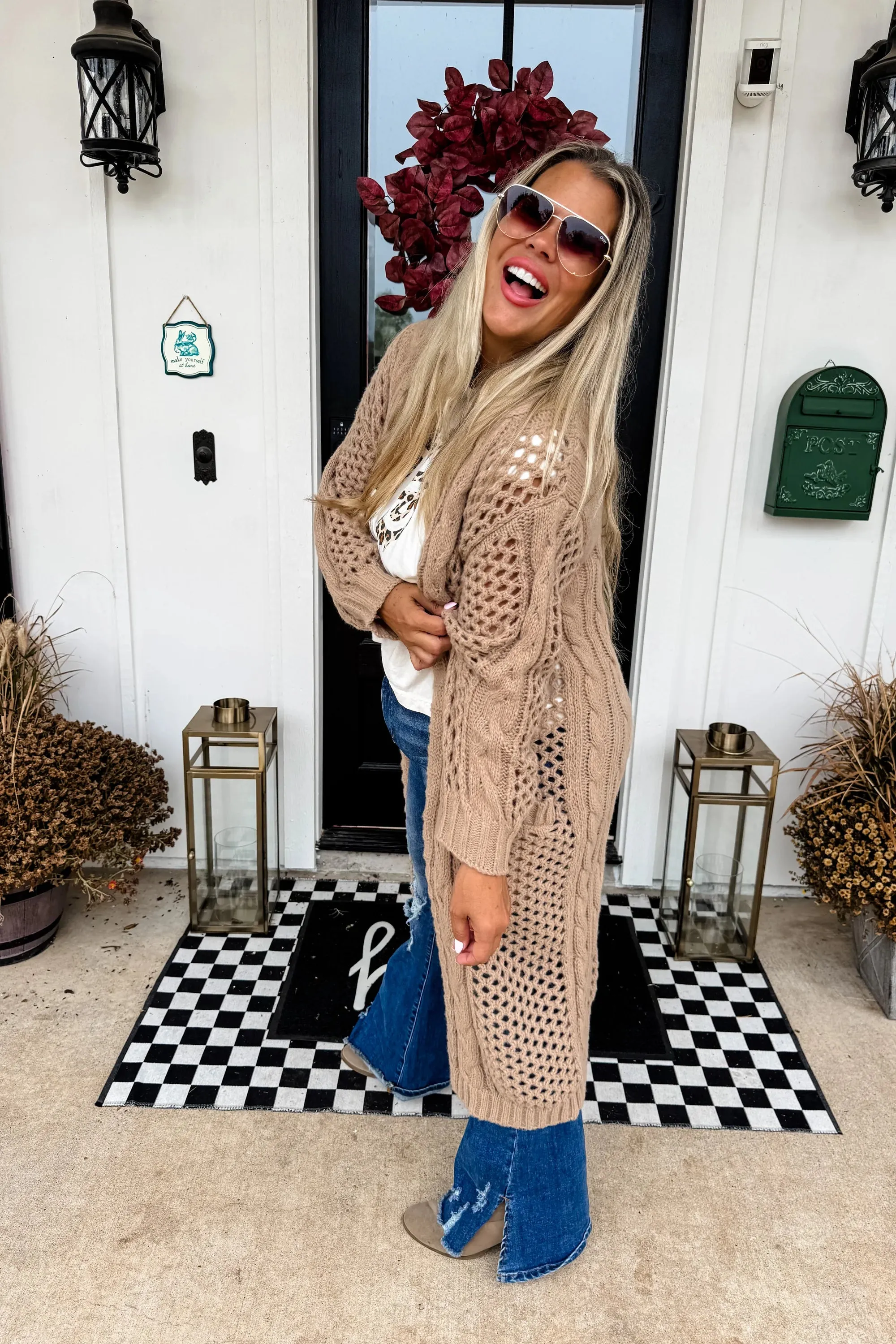 Kandias Knit Cardigan | Mocha