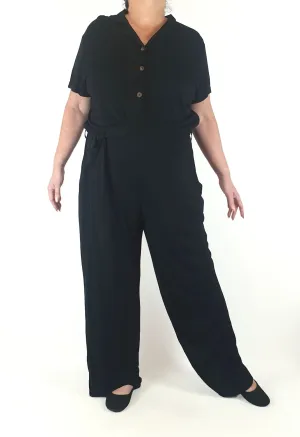 Kholo black jumpsuit size 20