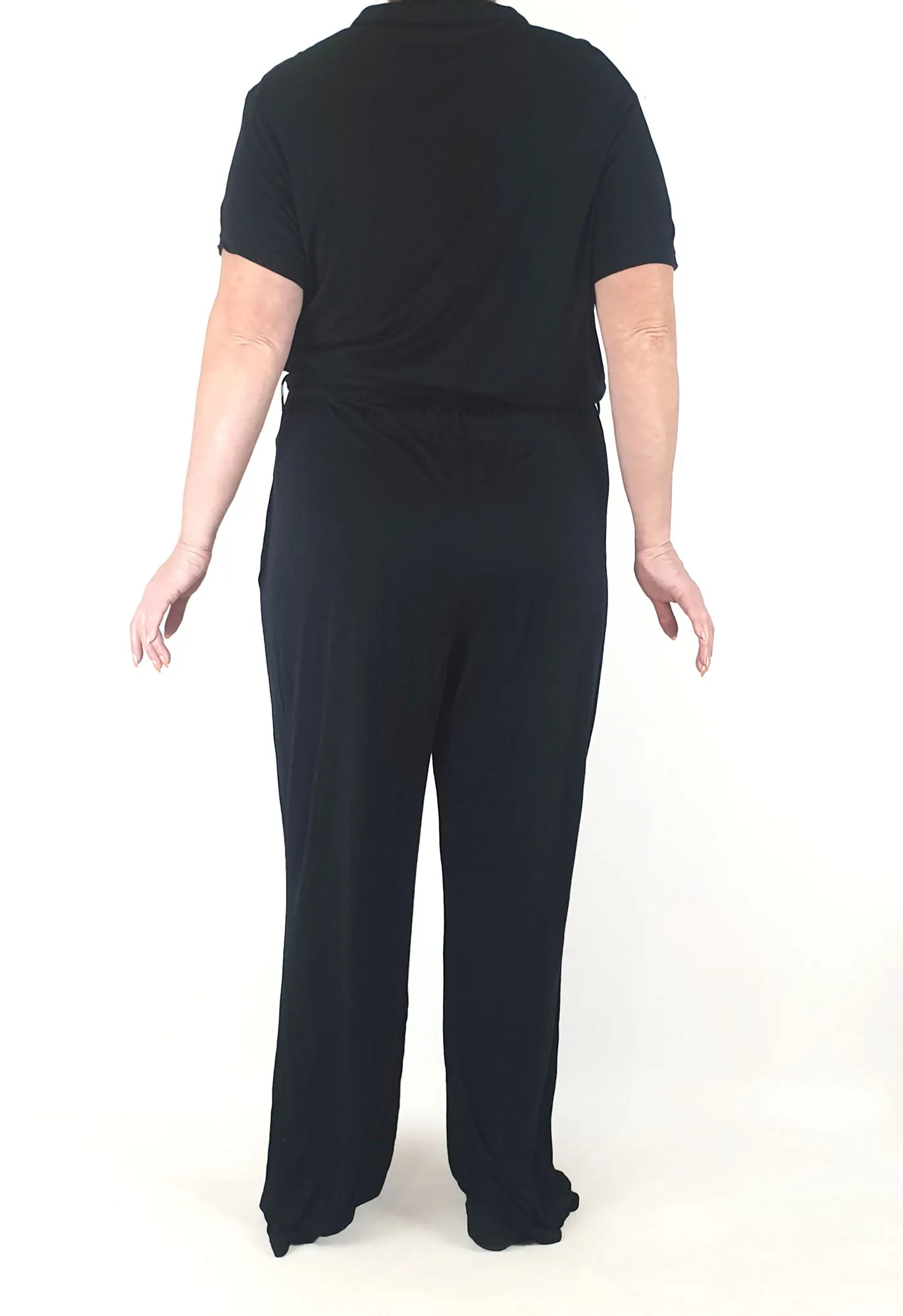Kholo black jumpsuit size 20