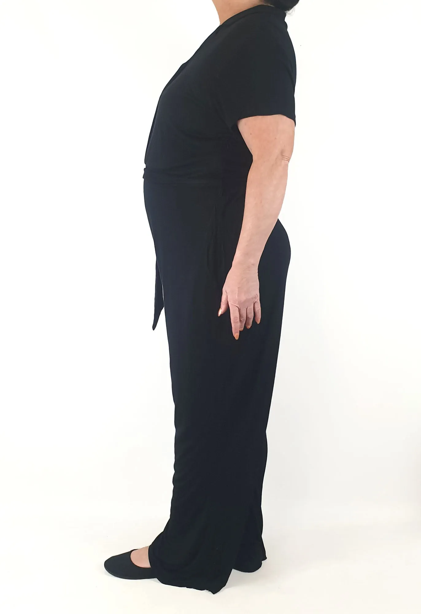 Kholo black jumpsuit size 20