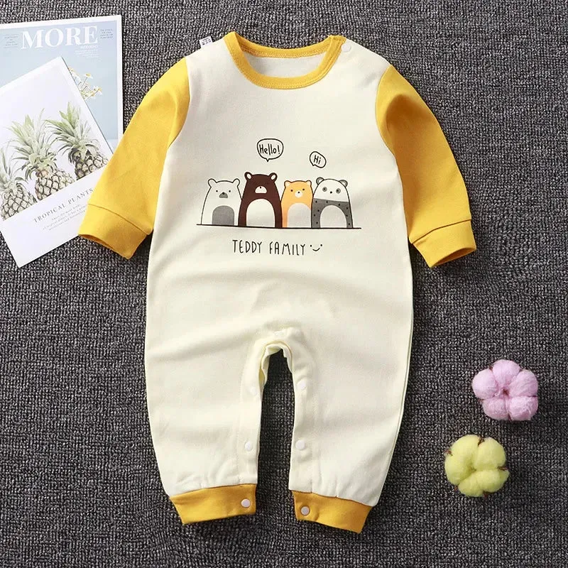Kids Jumpsuit Baby Clothes Rompers Newborn Cotton Bodysuit