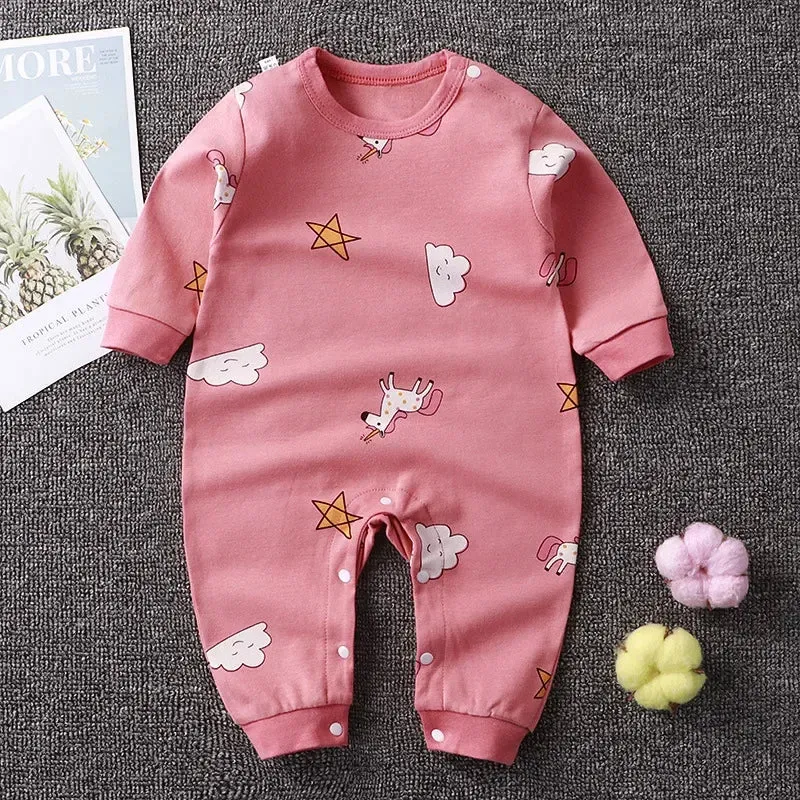 Kids Jumpsuit Baby Clothes Rompers Newborn Cotton Bodysuit