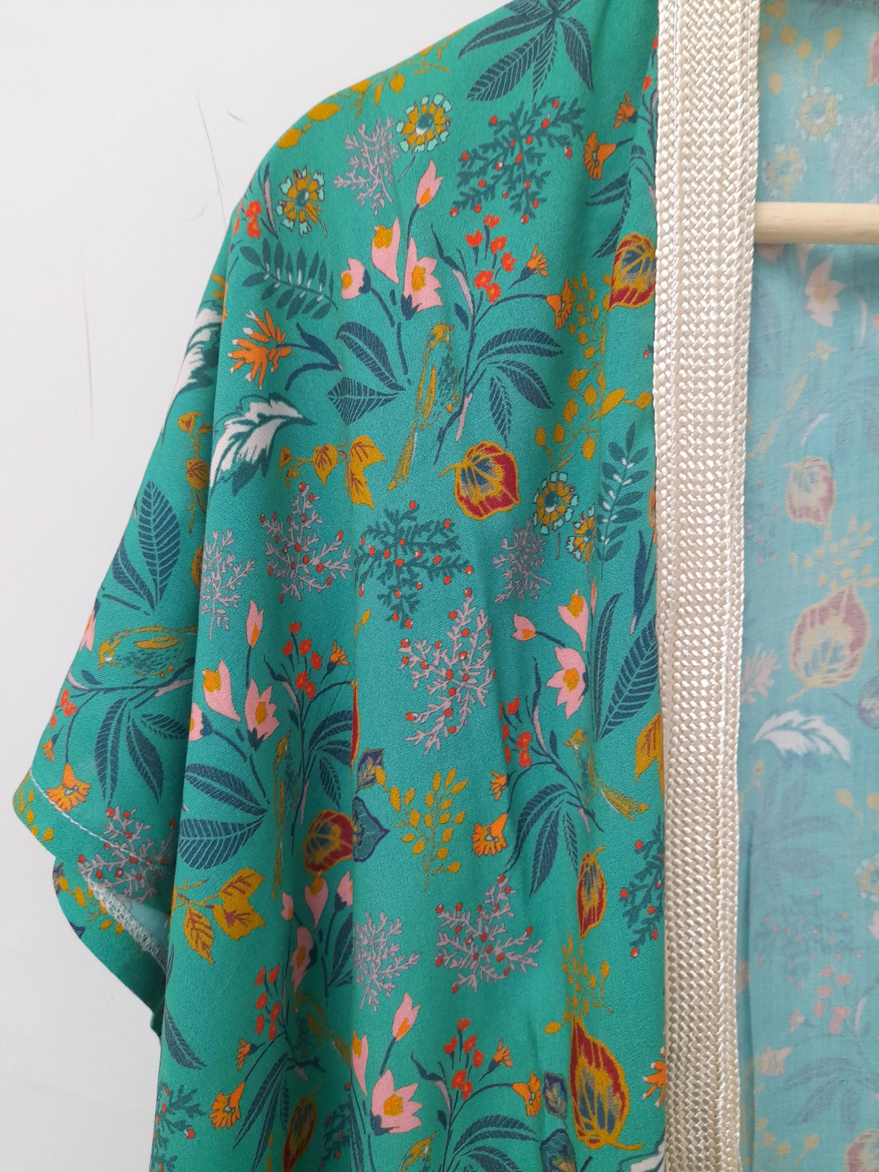 Kimono Lounge Robe Printemps