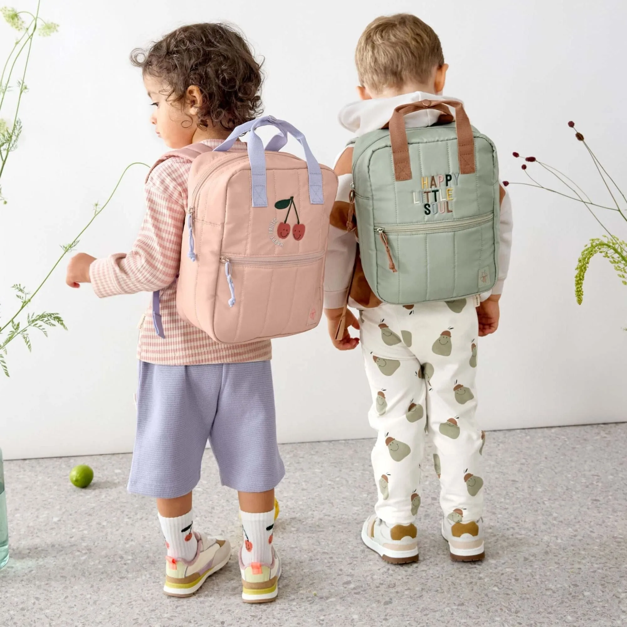 Kinder Leggings Little Gang aus Bio-Baumwolle GOTS